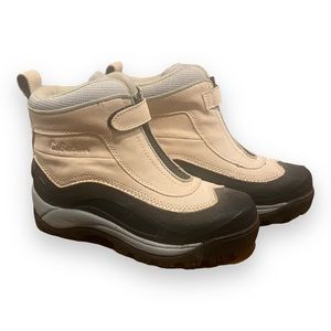 Cabela's Women's Size 7.5M Beige Blue Dry-Plus Thinsulate Ultra Insulation Boots